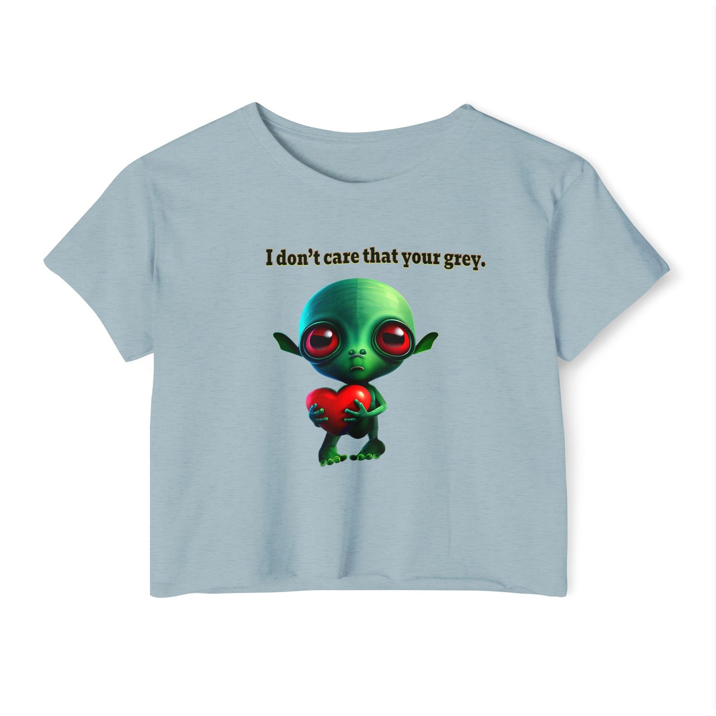 I don't care that your grey - Women's Festival Crop Top