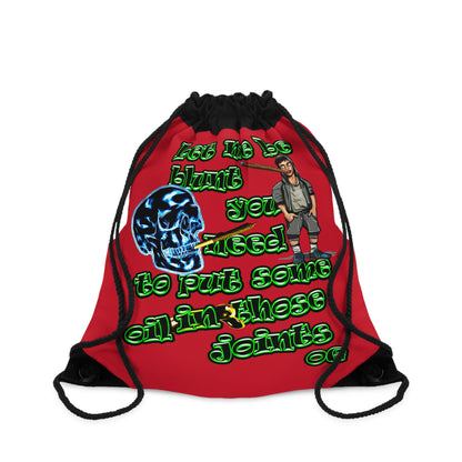 og - Drawstring Bag (dark red)