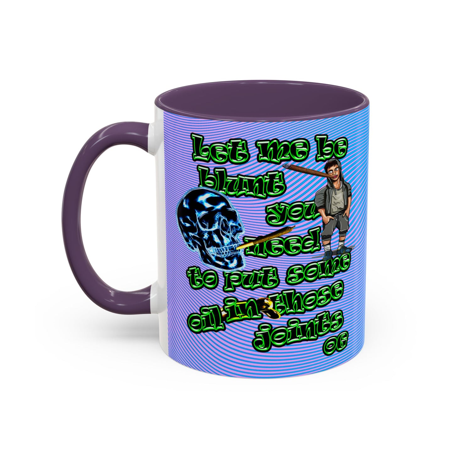 og - Accent Mug (light blue-purple wave)