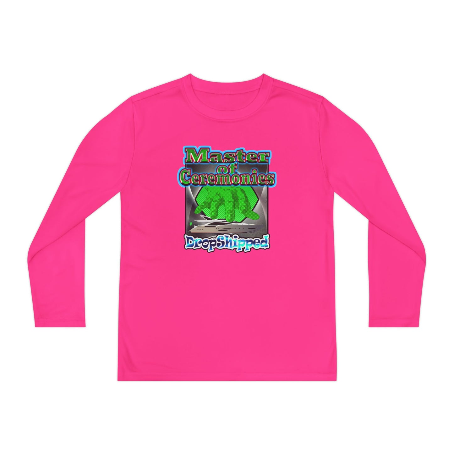 logo - Youth Long Sleeve Competitor Tee