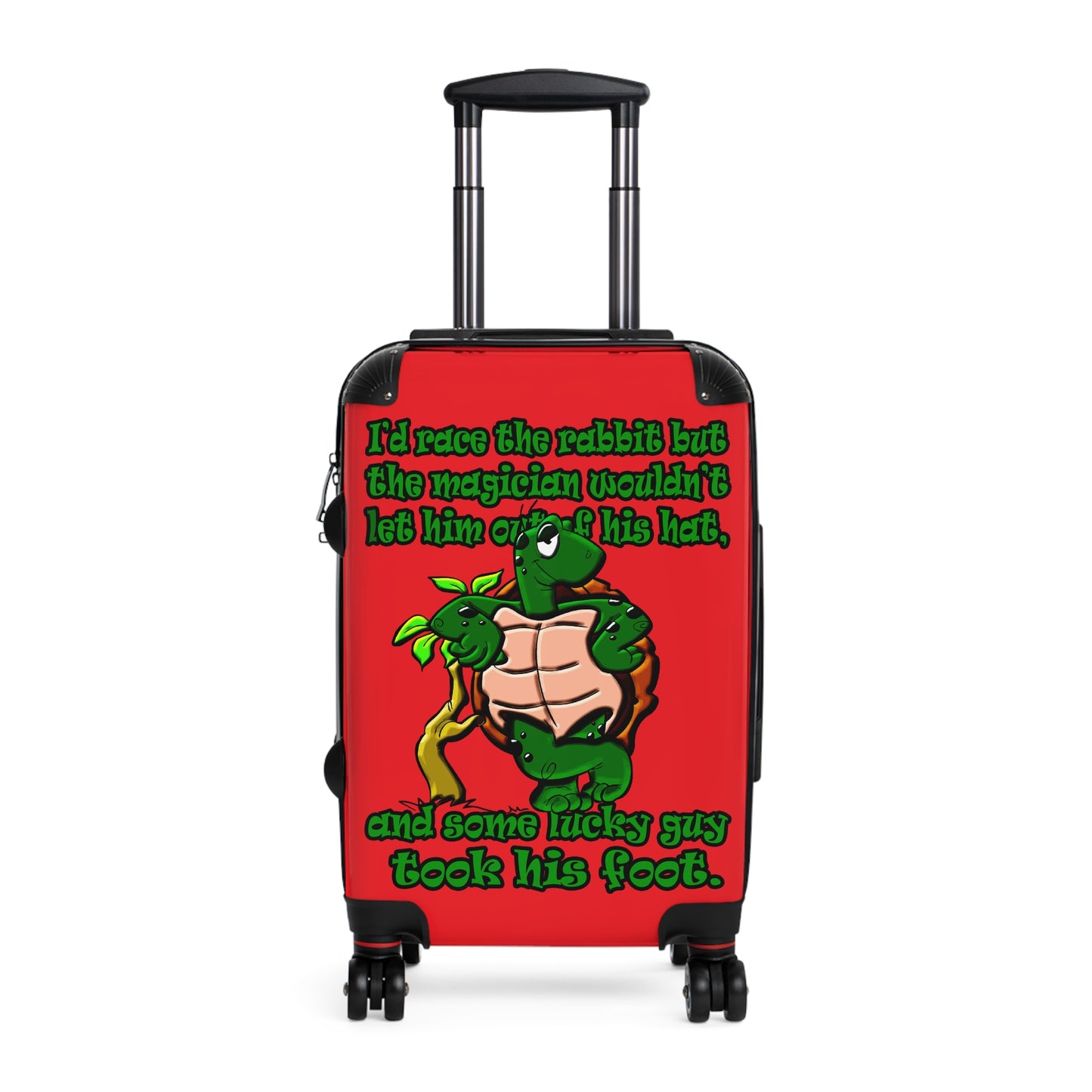 turtle race - Suitcase (red)
