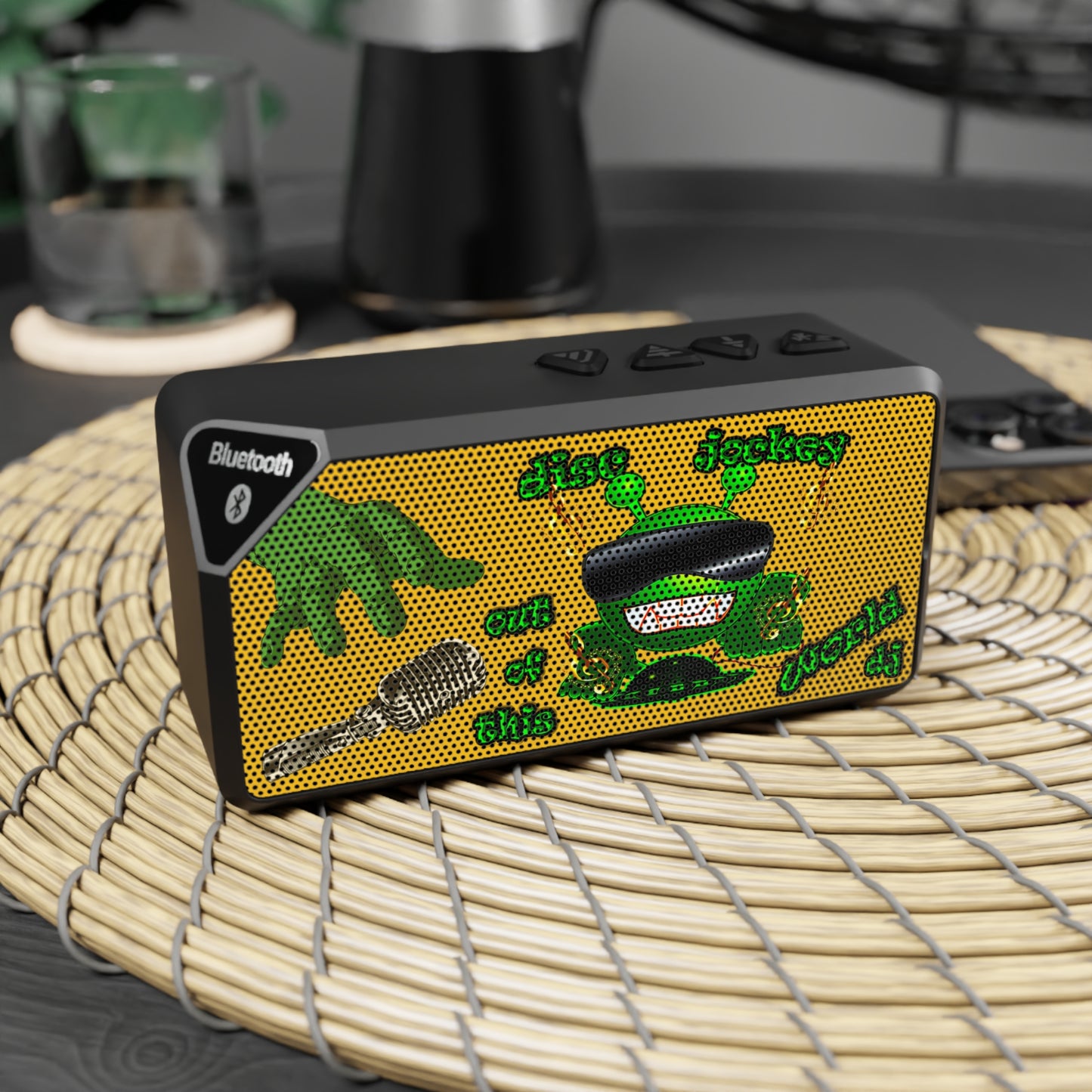 disc jockey - Jabba Bluetooth Speaker (yellow)