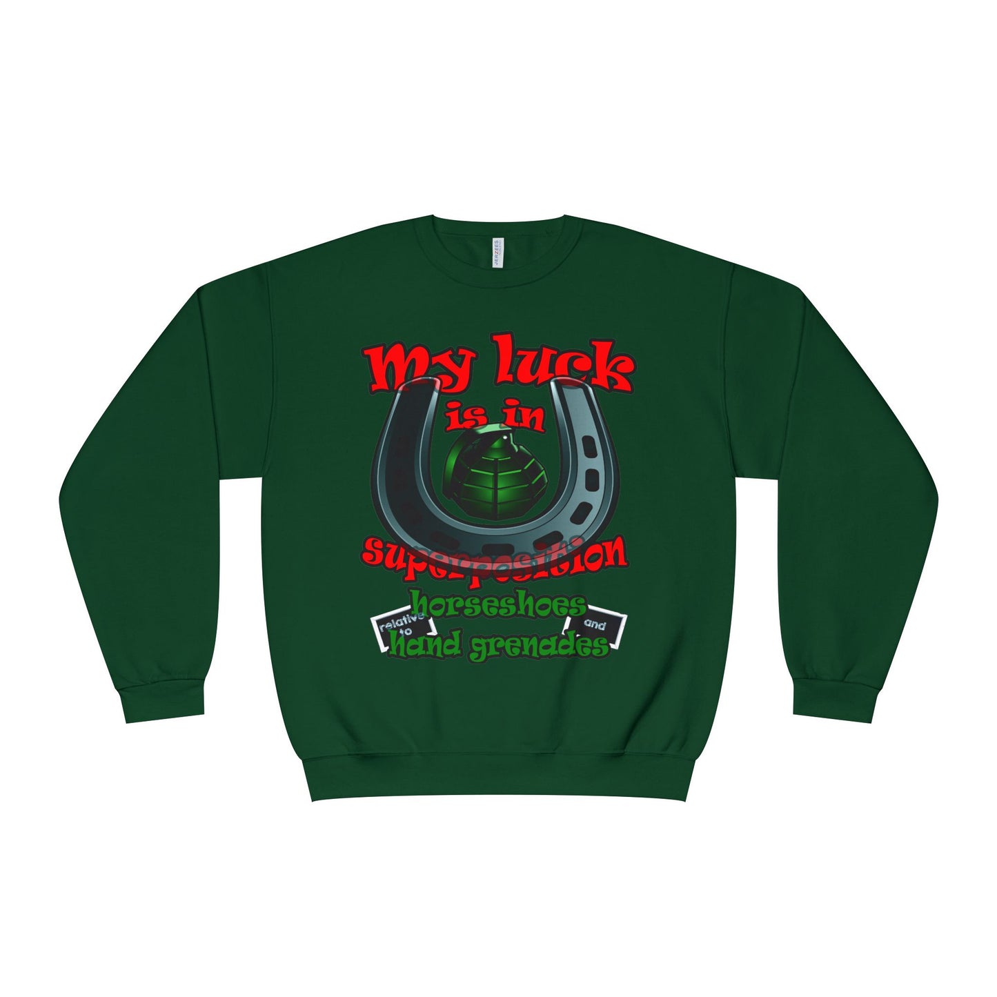 my luck - Unisex NuBlend® Crewneck Sweatshirt