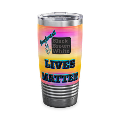 irrelevant - Ringneck Tumbler, 20oz (color blur)