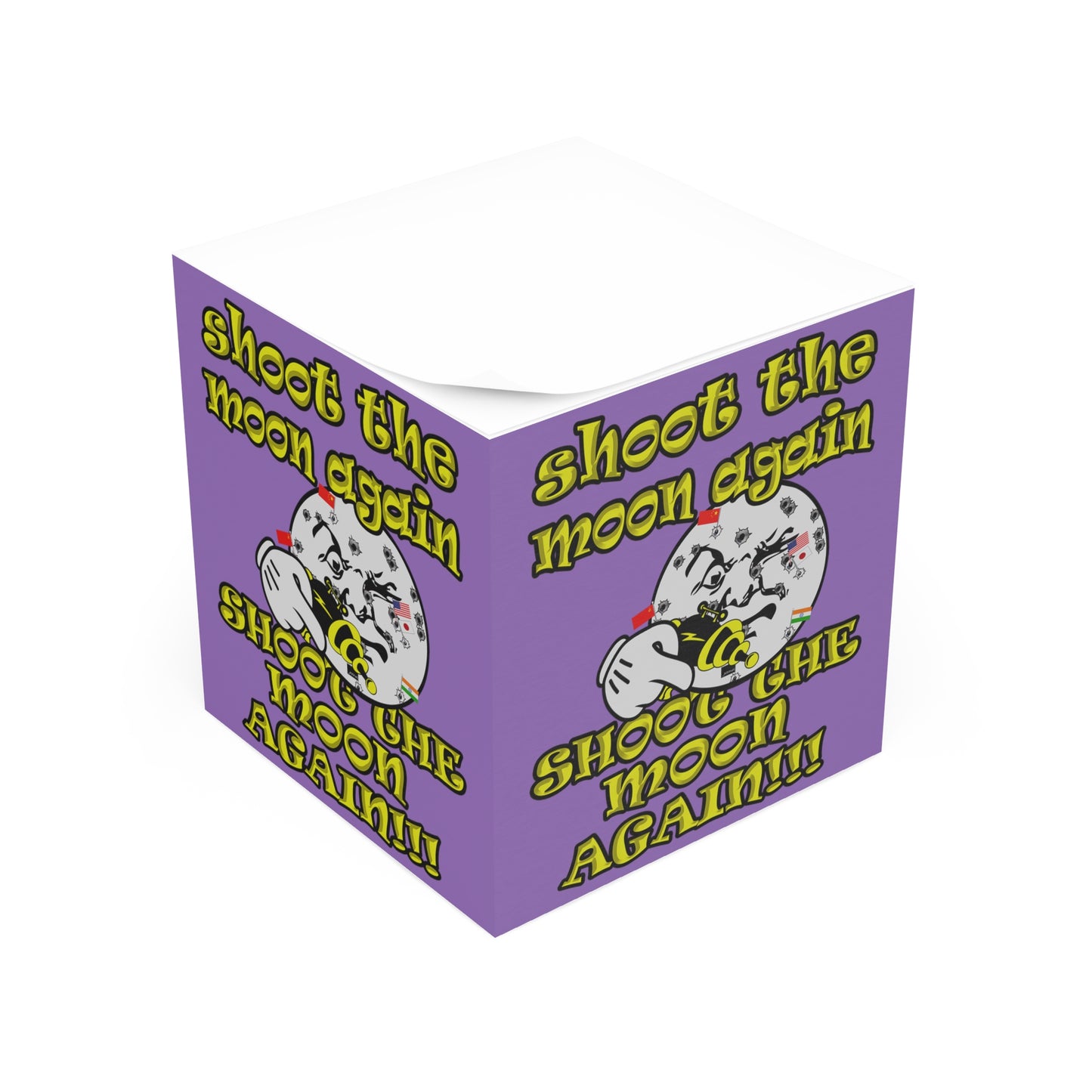 shoot the moon again - note cube (light purple)