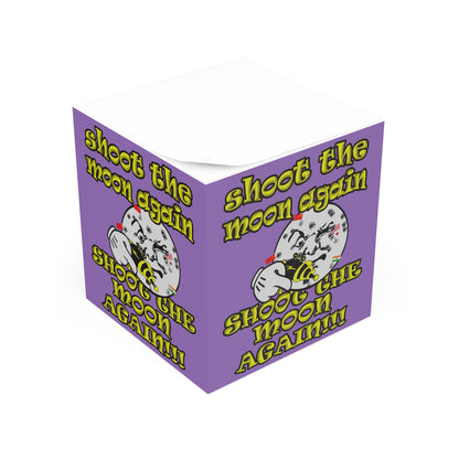 shoot the moon again - note cube (light purple)