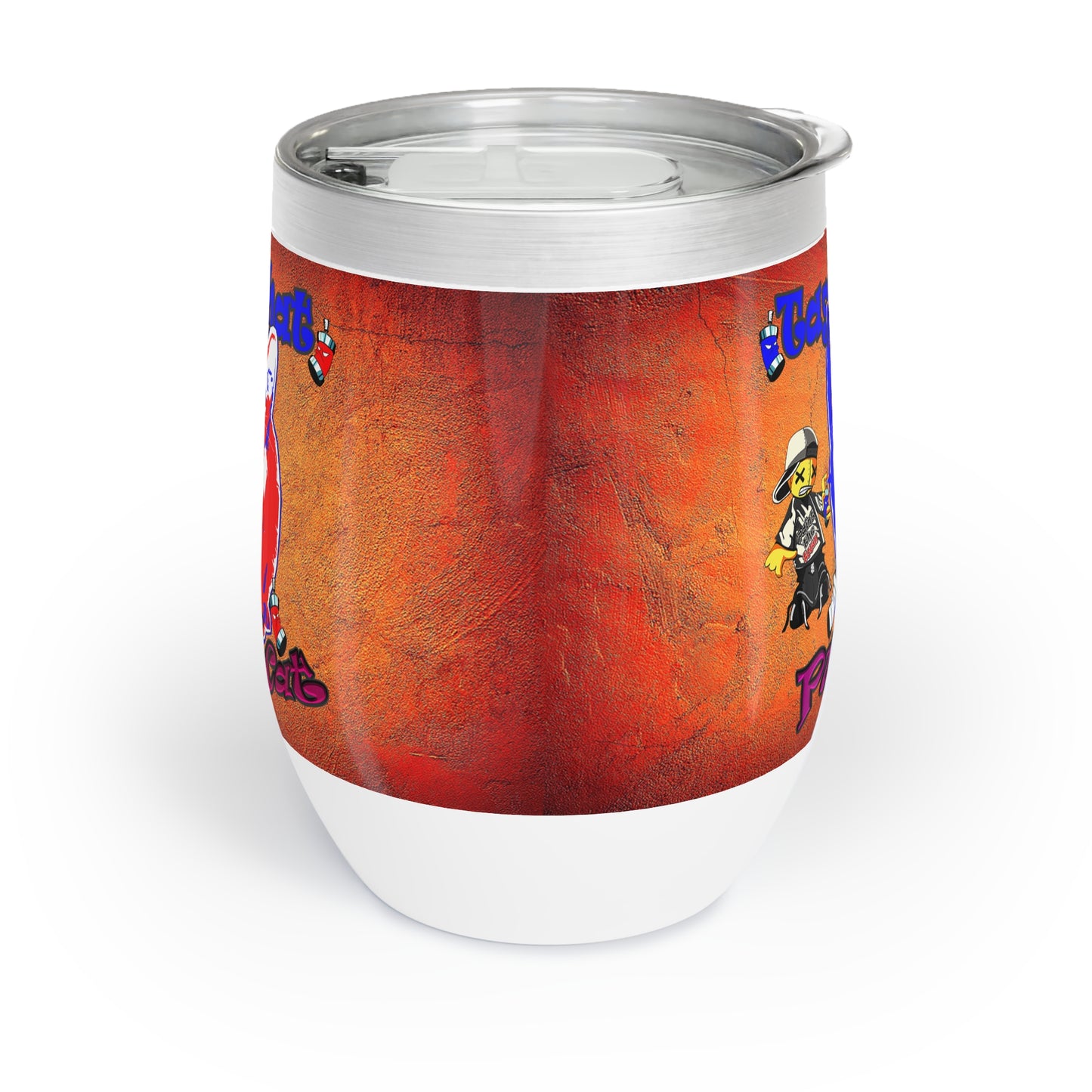 tag that - Chill Wine Tumbler (burnt orange)