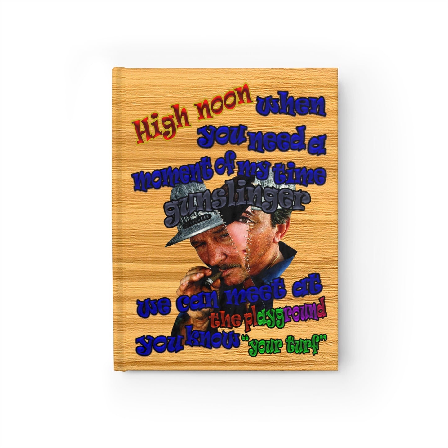 high noon - journal-lined (butterscotch wood finish)