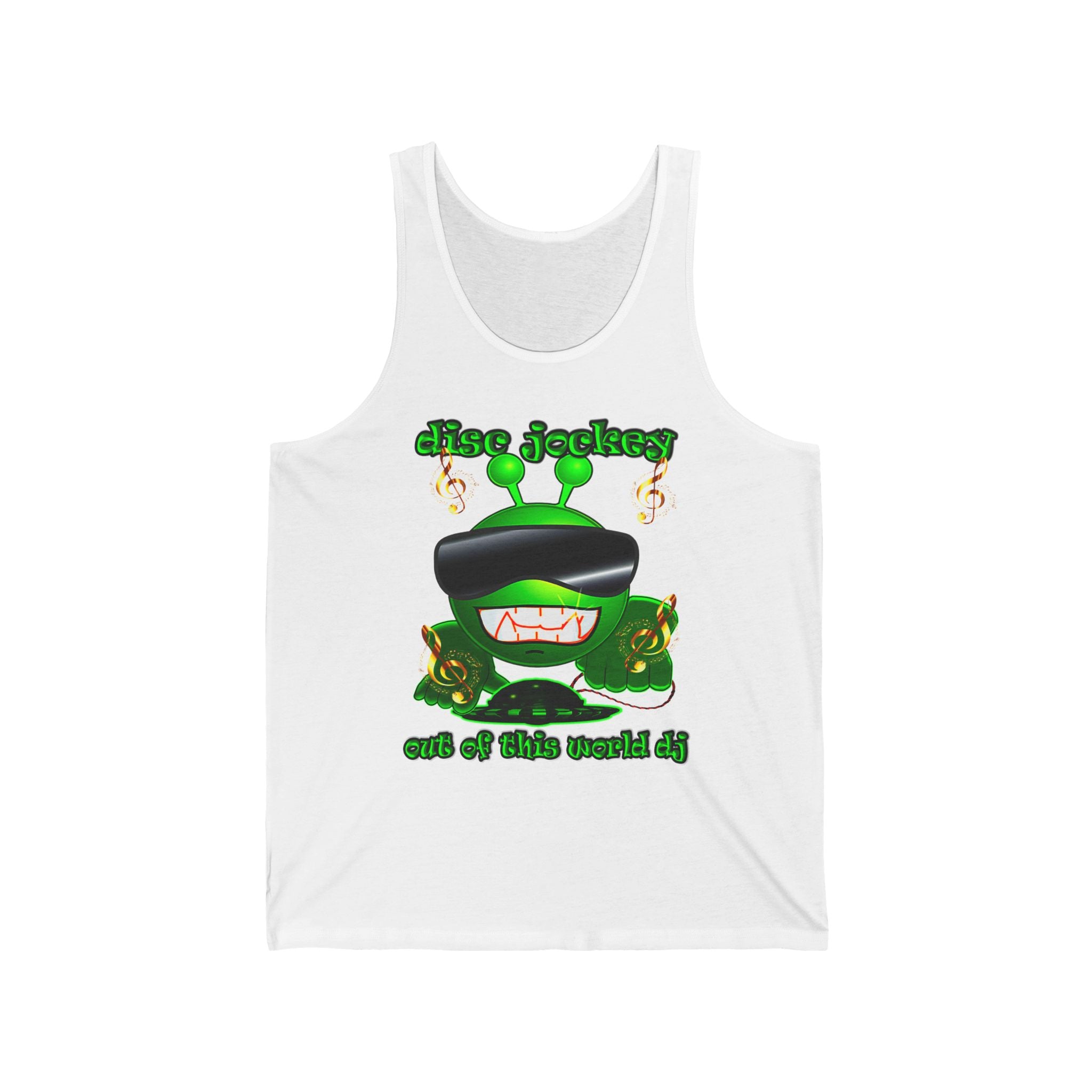 disc jockey - Unisex Jersey Tank