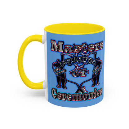 em cee squared - Accent Mug (light blue)