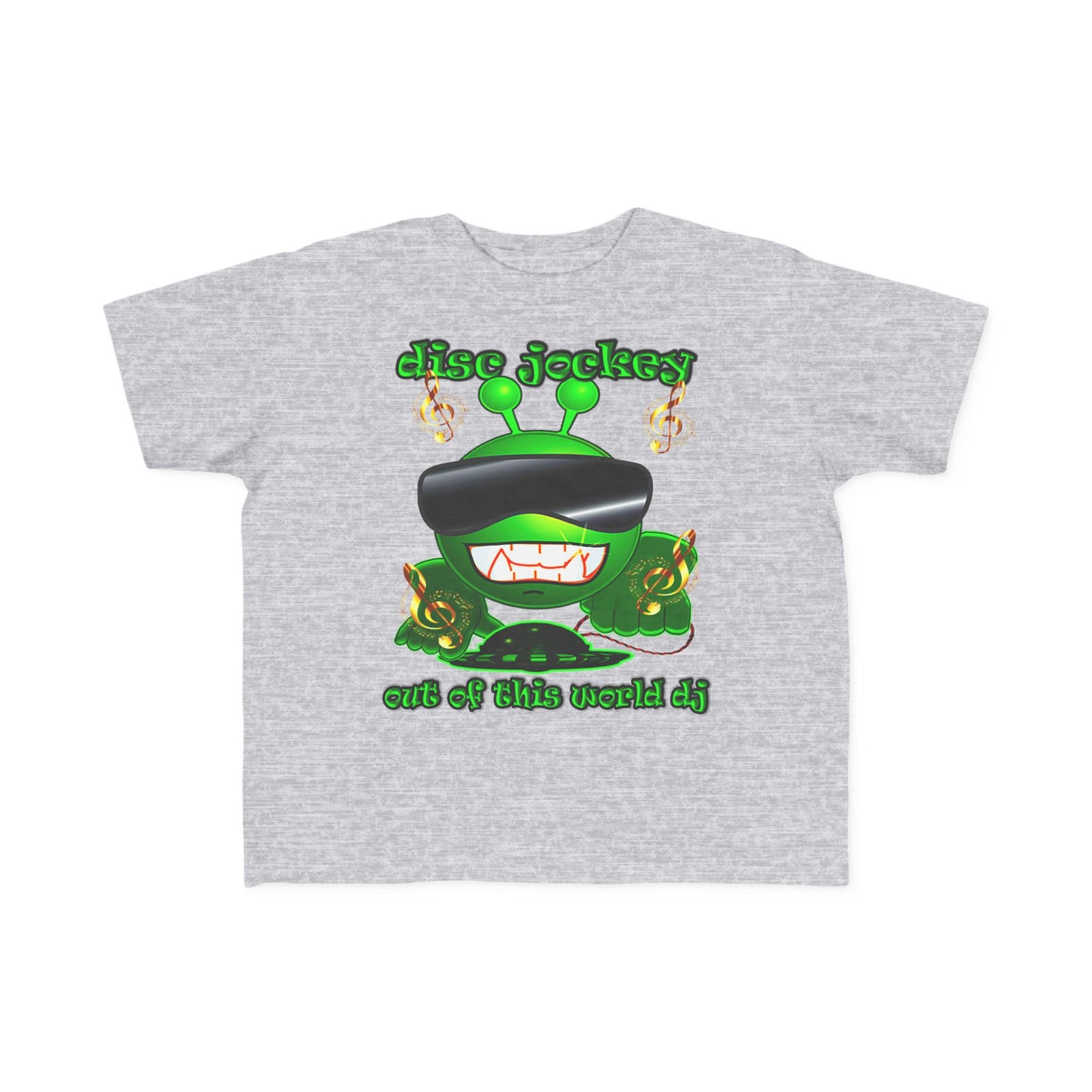 disc jockey - Toddler's Fine Jersey Tee