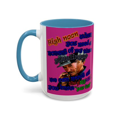 high noon - Accent Mug (pink)