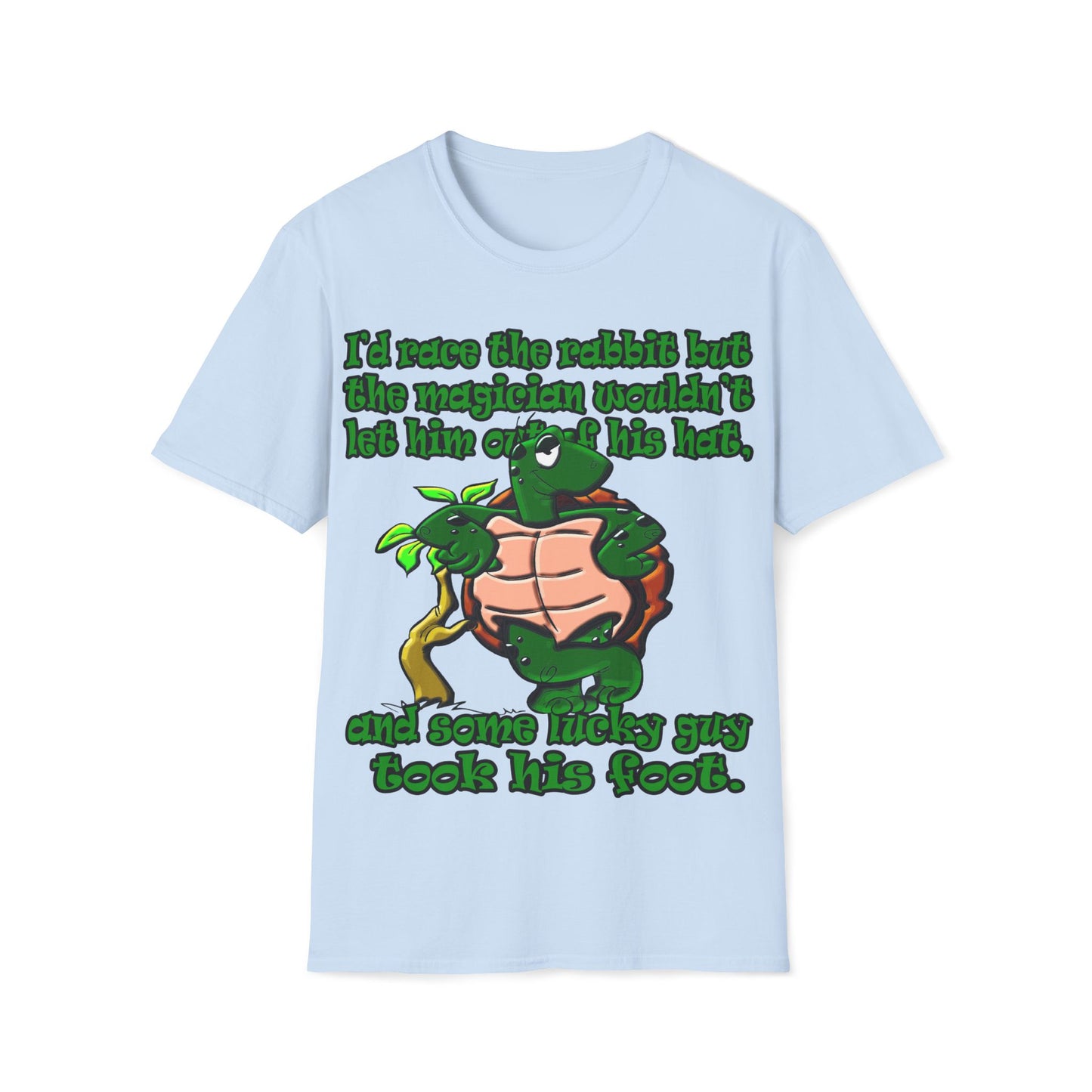 turtle race - Unisex Softstyle T-Shirt