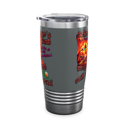 schrodinger's cat - Ringneck Tumbler, 20oz (dark grey)