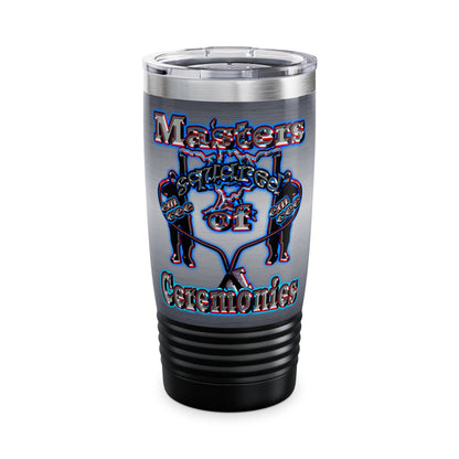 em cee squared - Ringneck Tumbler, 20oz (brushed nickel)