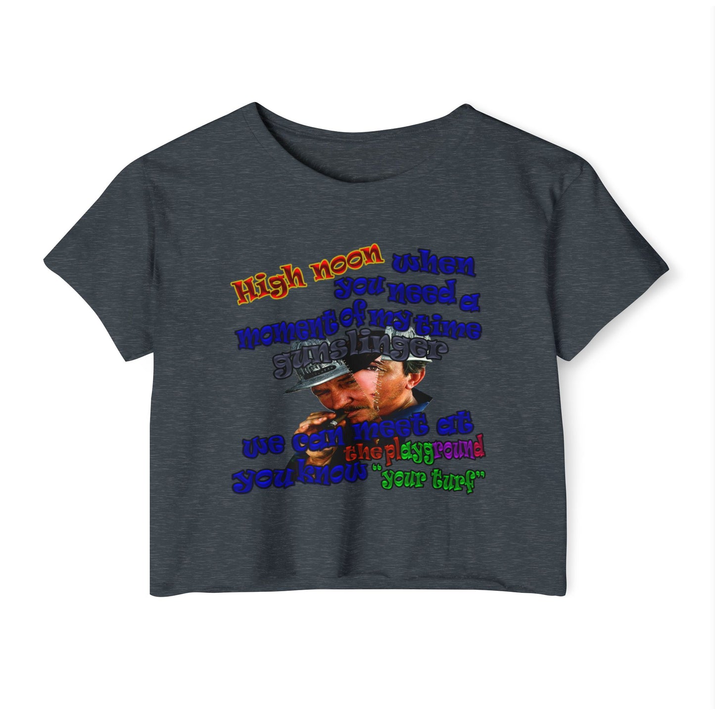 high noon - Women's Festival Crop Top