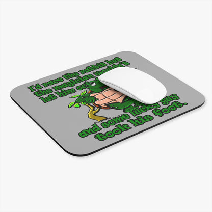 turtle race - Mouse Pad (Rectangle) (light grey)