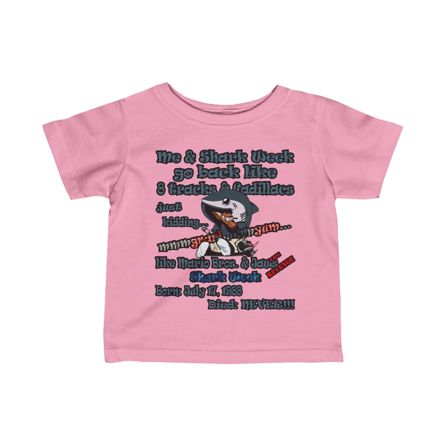 shark week - Infant Fine Jersey Tee
