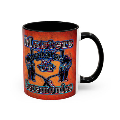 em cee squared - Accent Mug (burnt orange)