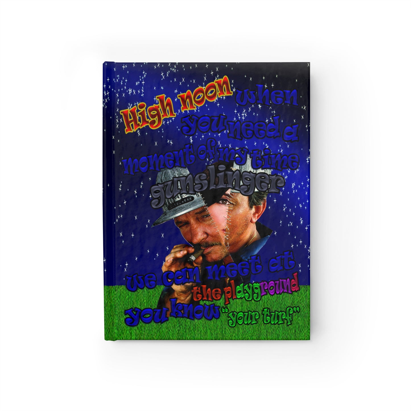 high noon - journal-blank ('snoops' background)