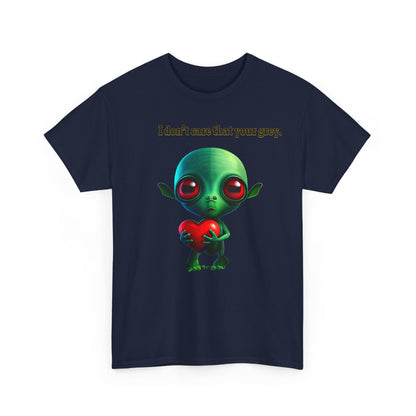 I don't care that your grey - Unisex Heavy Cotton Tee
