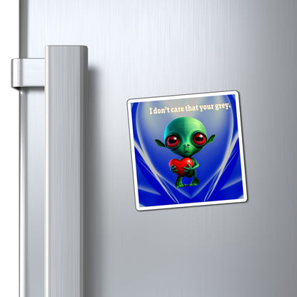 I don't care that your grey - Magnets - (blue-white wave)