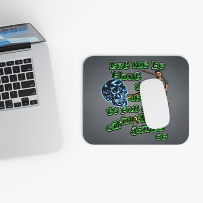 og - Mouse Pad (Rectangle) (grey-light grey)