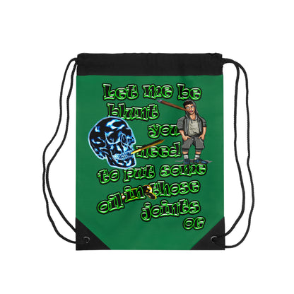 og - Drawstring Bag (dark green)