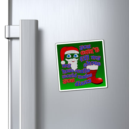 santa's shoes - Magnets - (logo green)