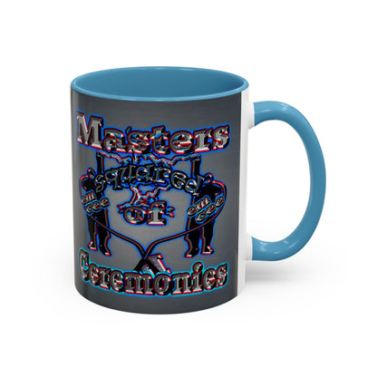 em cee squared - Accent Mug (grey-light grey)
