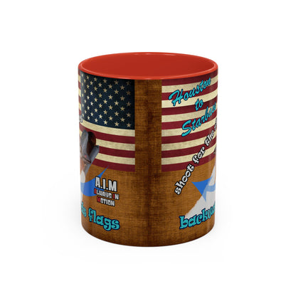 shoot for the stars - Accent Mug (brown papyrus)