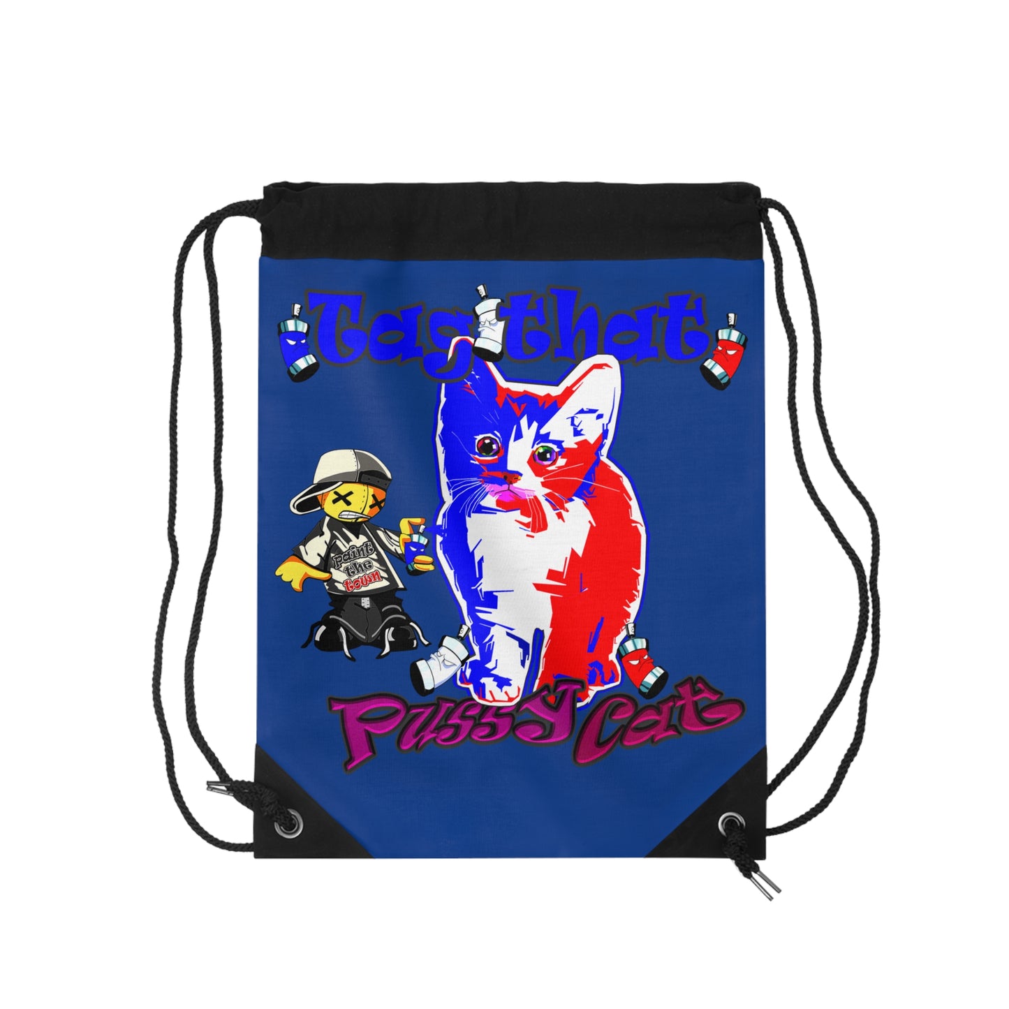 tag that - Drawstring Bag (dark blue)