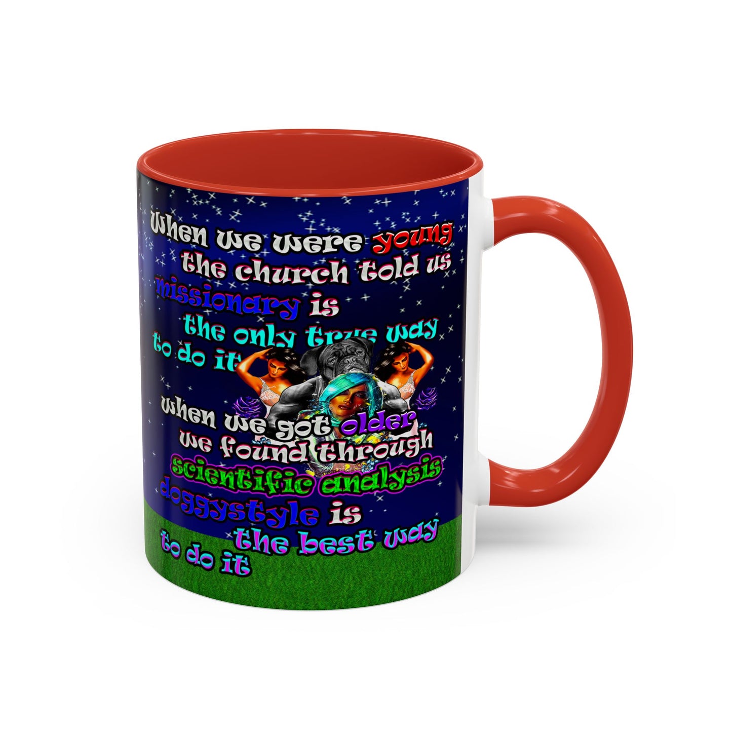 doggystyle - Accent Mug ('snoops' background)