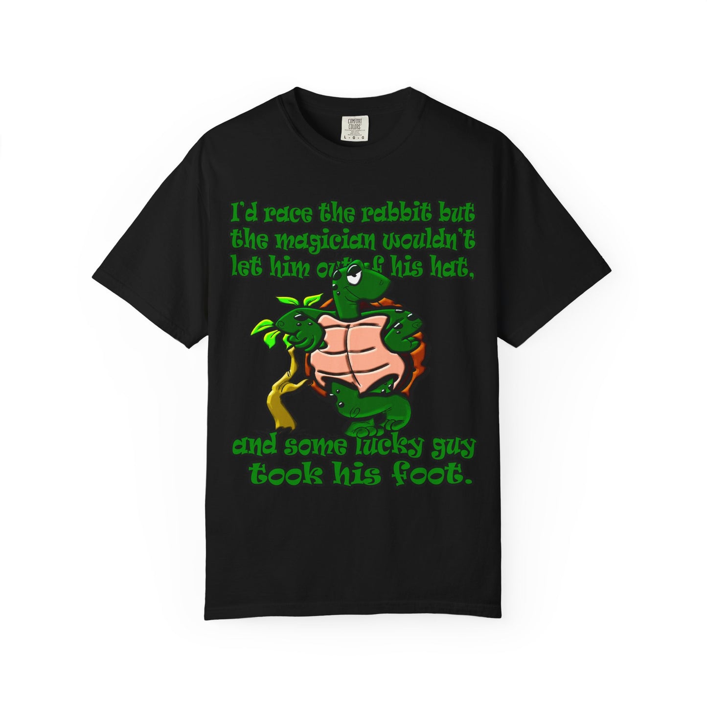 turtle race - Unisex Garment-Dyed T-shirt