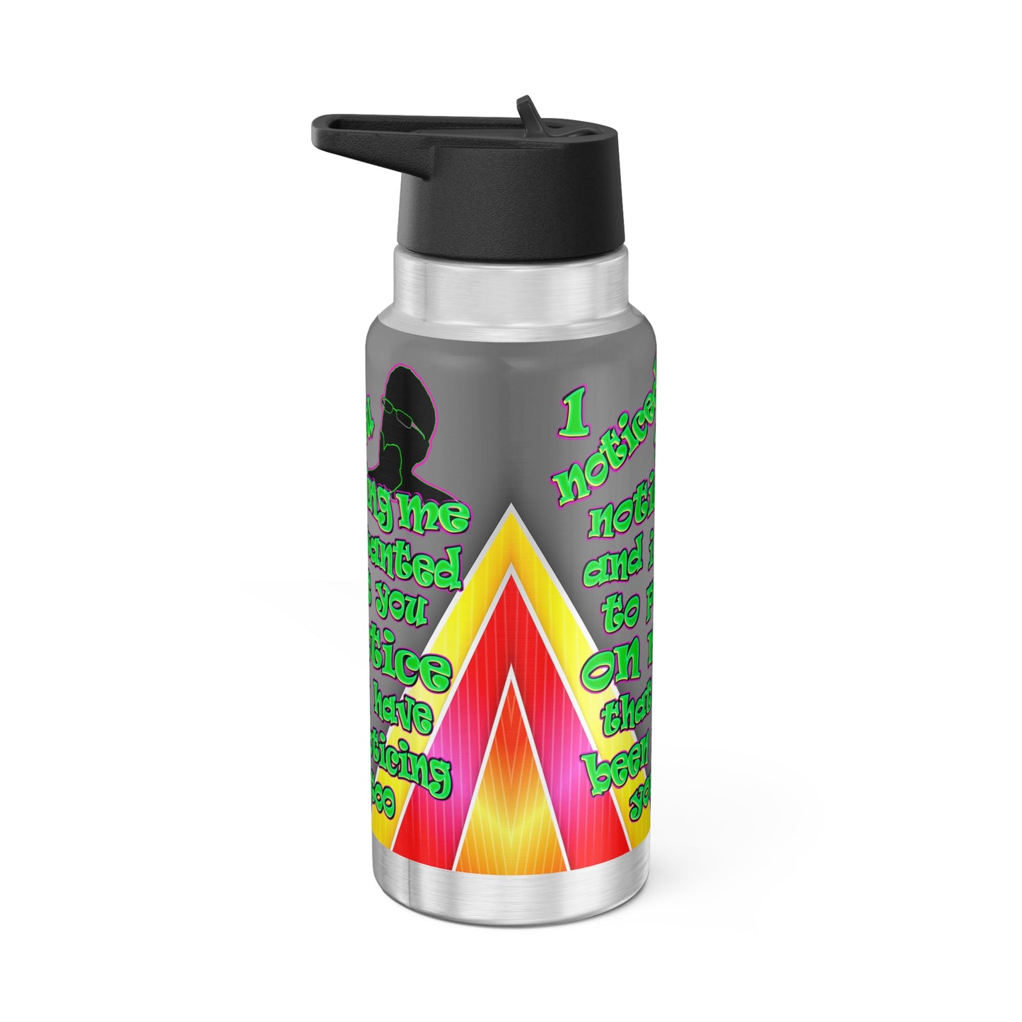 noticed you noticing - Gator Tumbler, 32oz  (rainbow split)