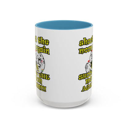 shoot the moon again - Accent Mug (white)