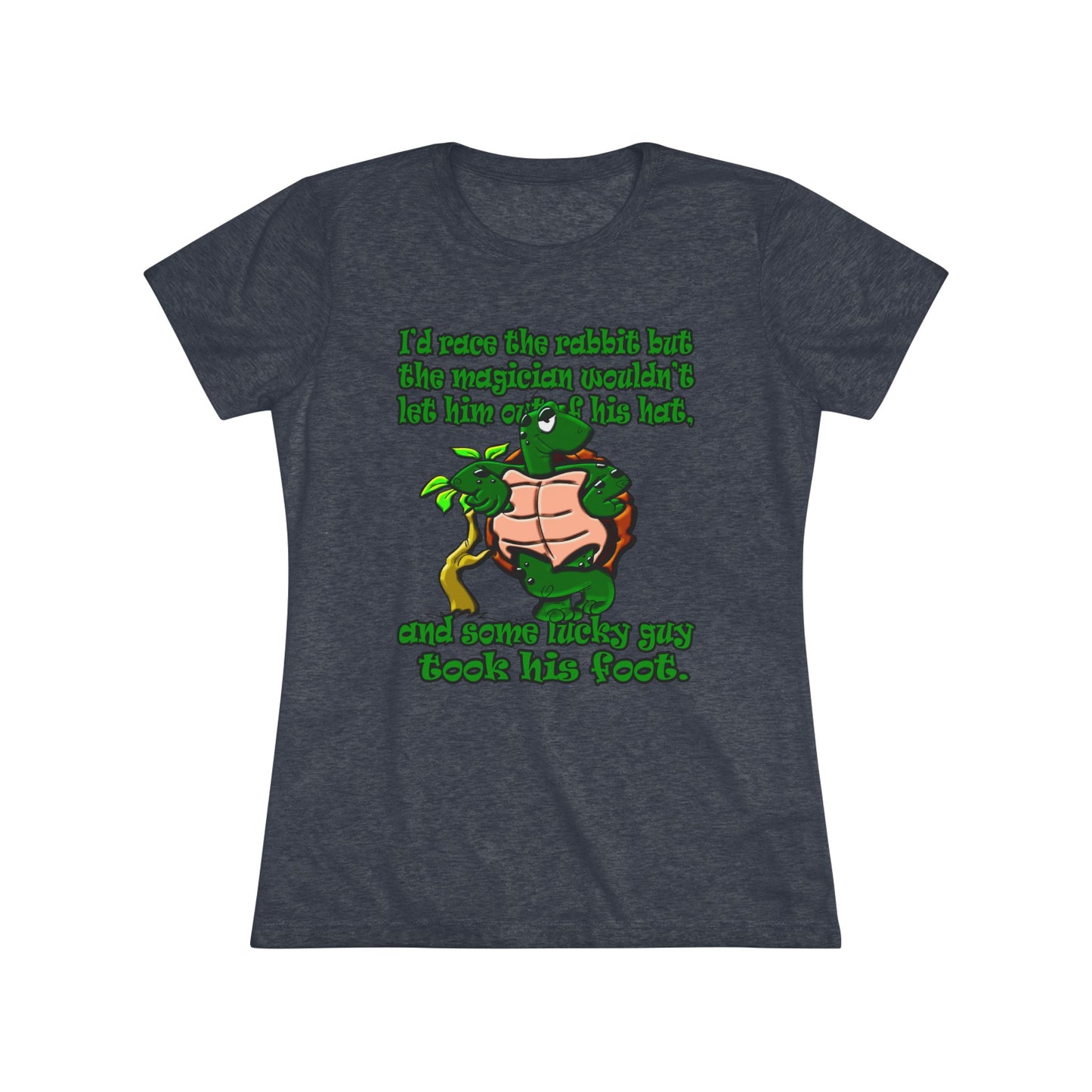 turtle race - Women's Triblend Tee