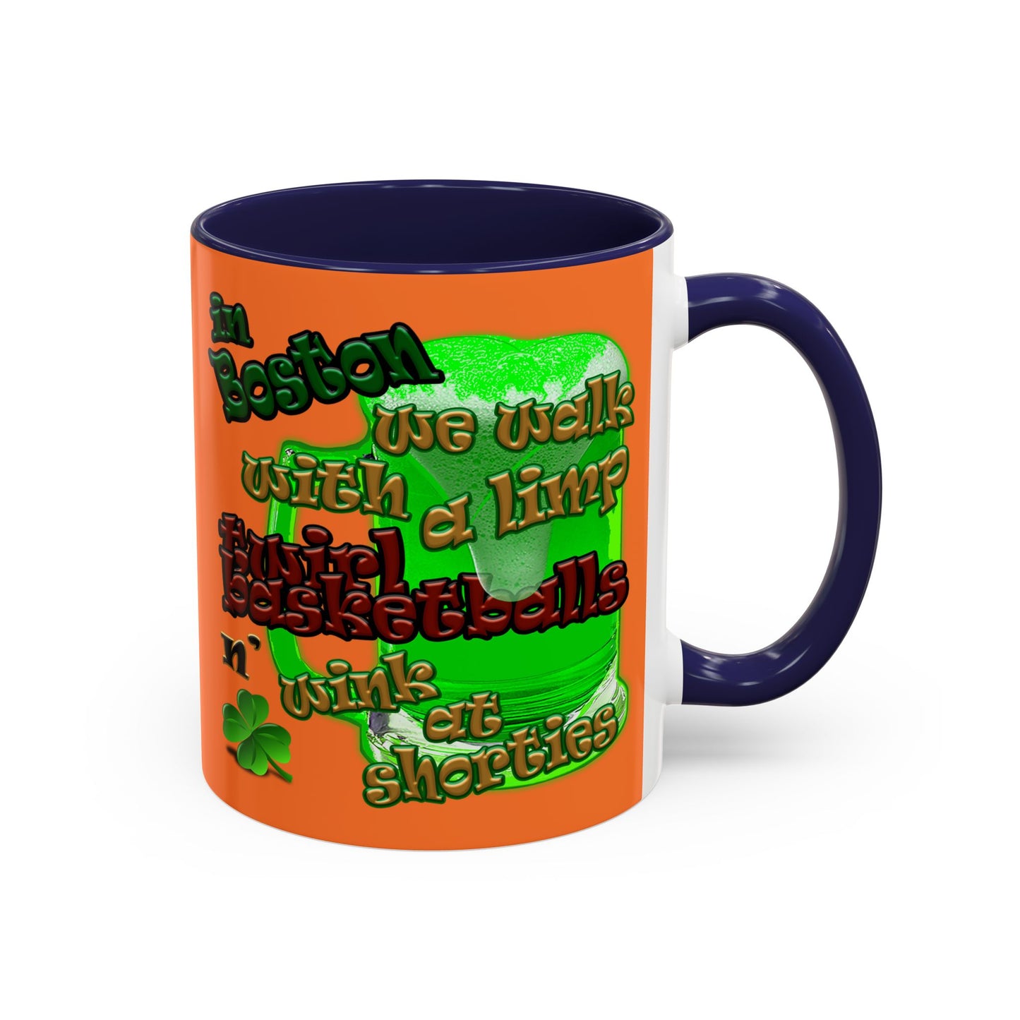 celtics logo - Accent Mug (crusta)