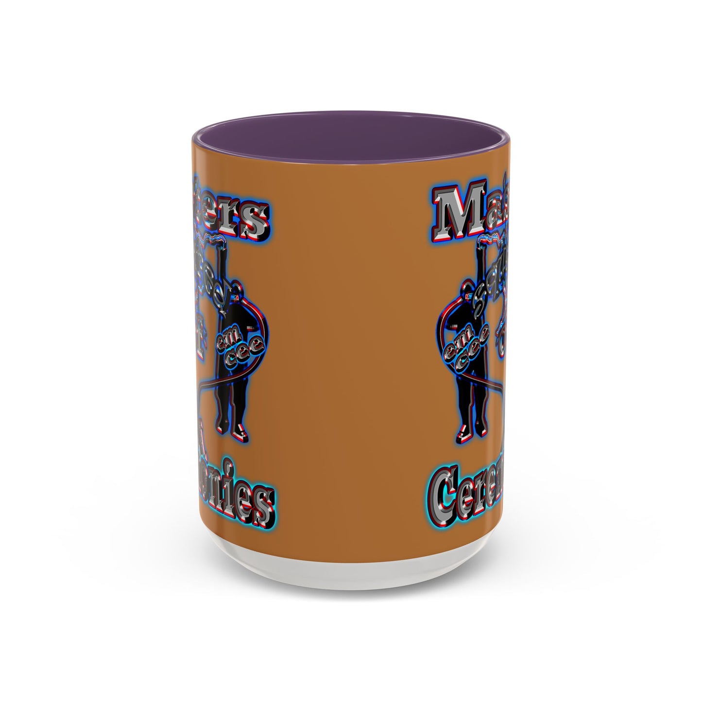 em cee squared - Accent Mug (light brown)