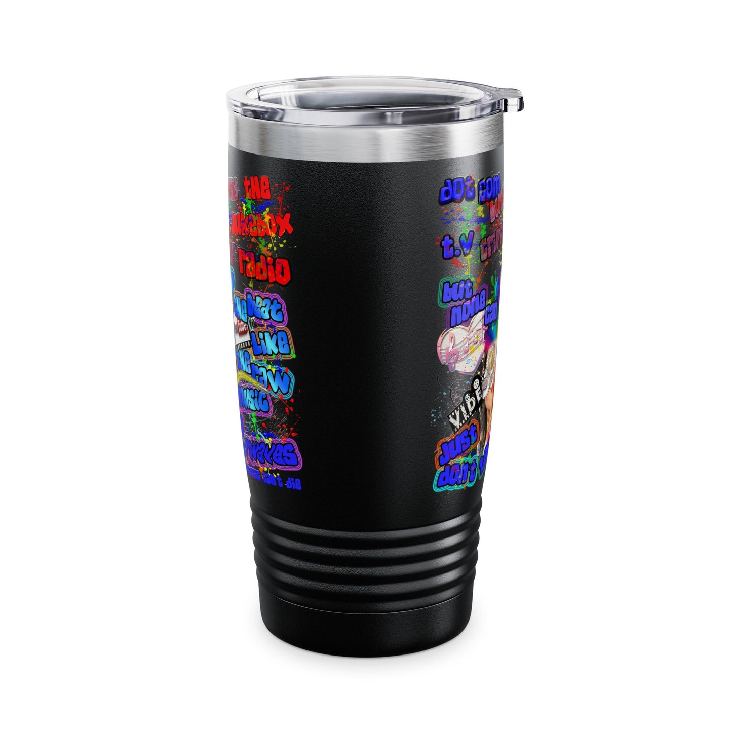 drop the beat - Ringneck Tumbler, 20oz