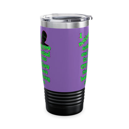 noticed you noticing - Ringneck Tumbler, 20oz (light purple)