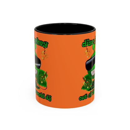 disc jockey - Accent Mug (crusta)
