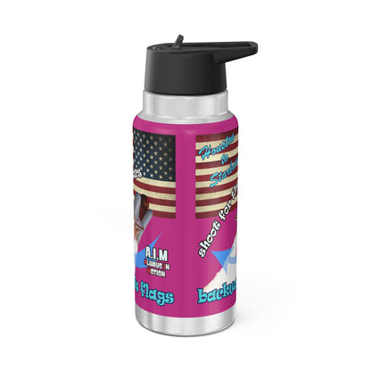 shoot for the stars - Gator Tumbler, 32oz (pink)