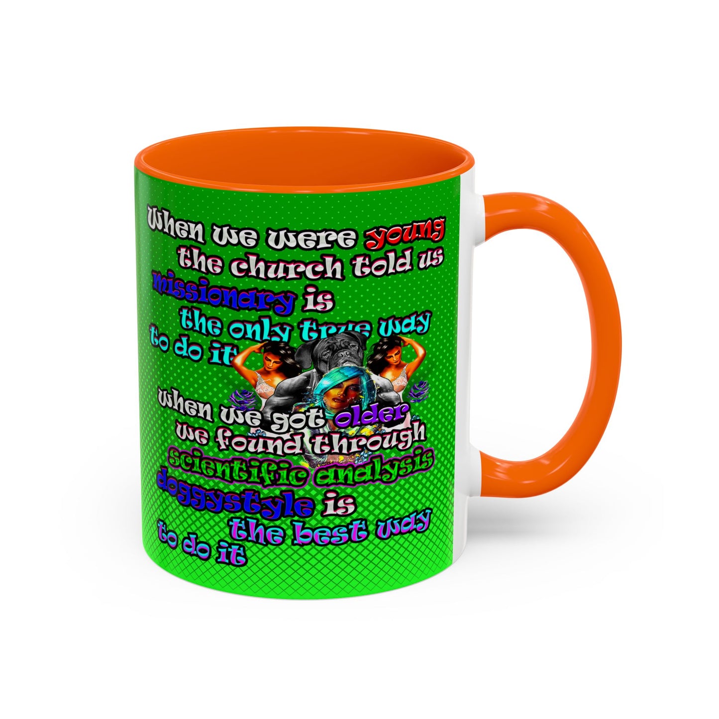 doggystyle - Accent Mug (logo green)