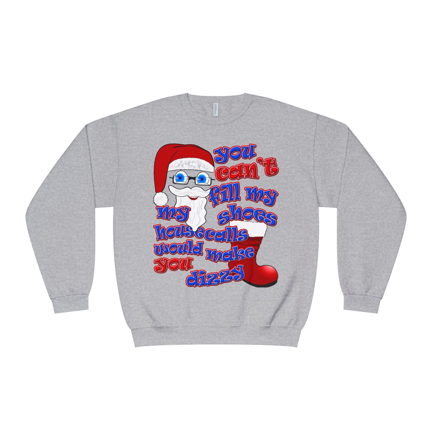 santa's shoes - Unisex NuBlend® Crewneck Sweatshirt