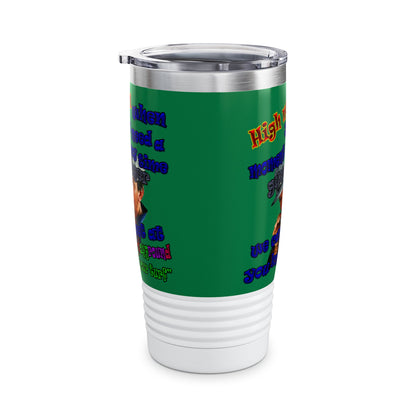 high noon - Ringneck Tumbler, 20oz (dark green)