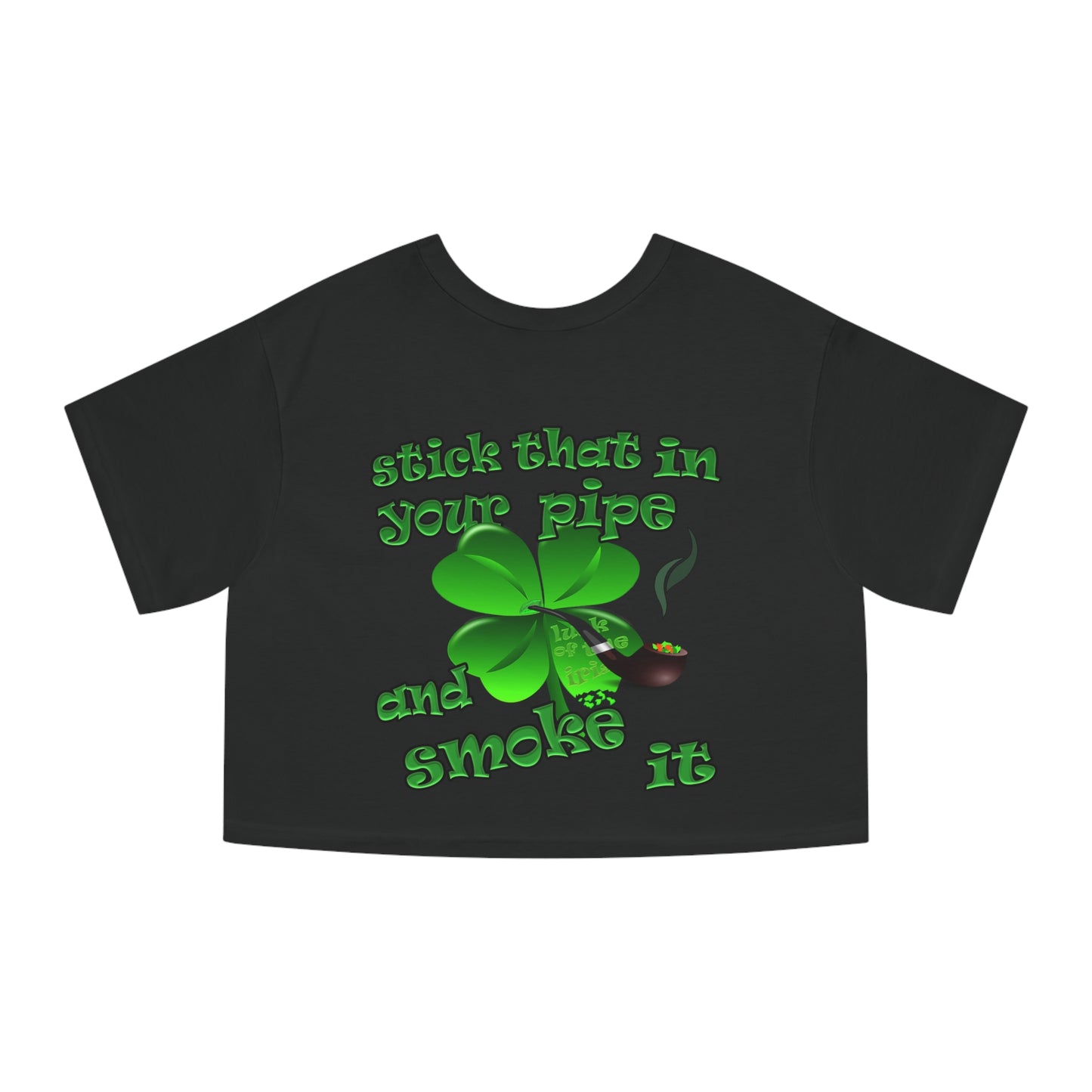 celtics logo - Champion Women's Heritage Cropped T-Shirt