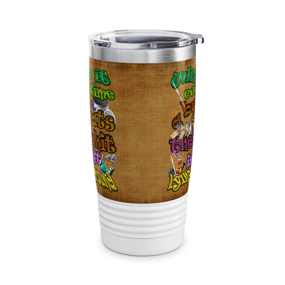 the bum's shit - Ringneck Tumbler, 20oz (brown papyrus)
