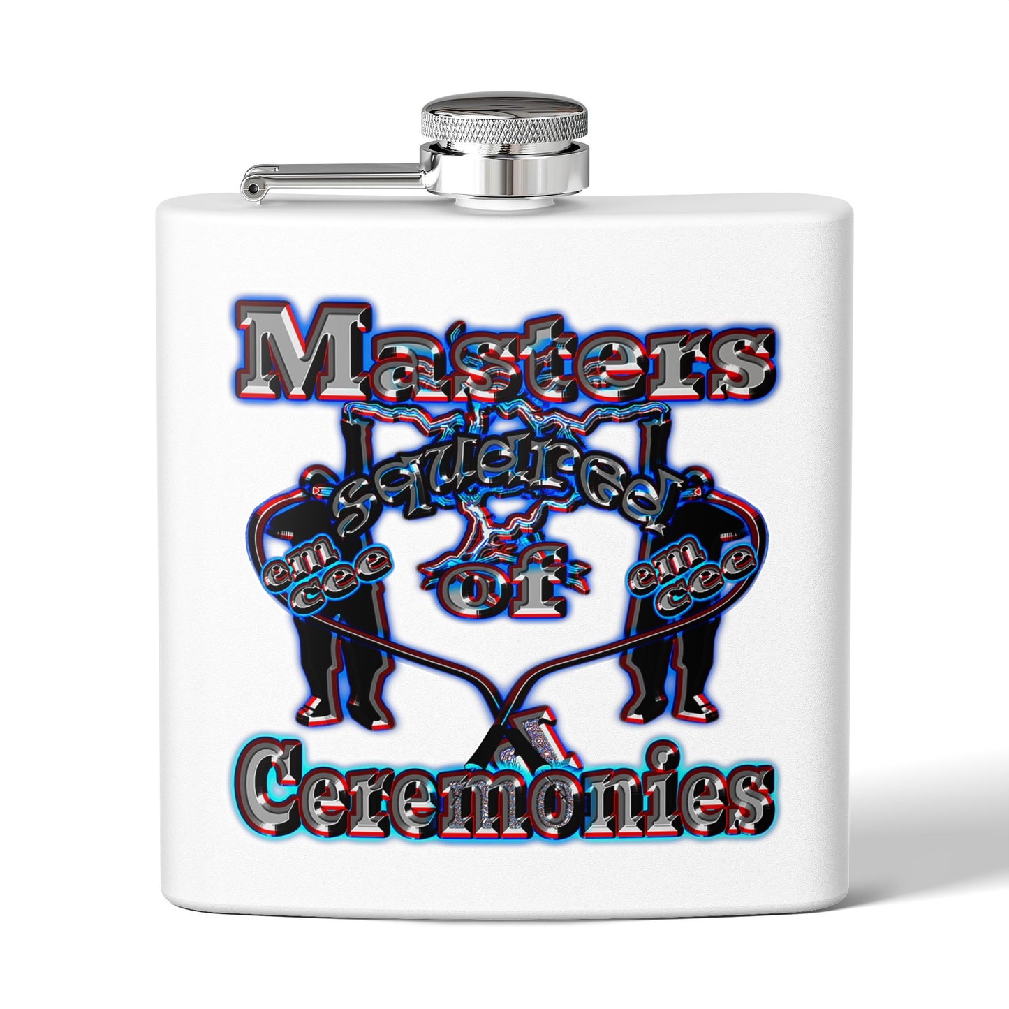em cee squared - Stainless Steel Flask
