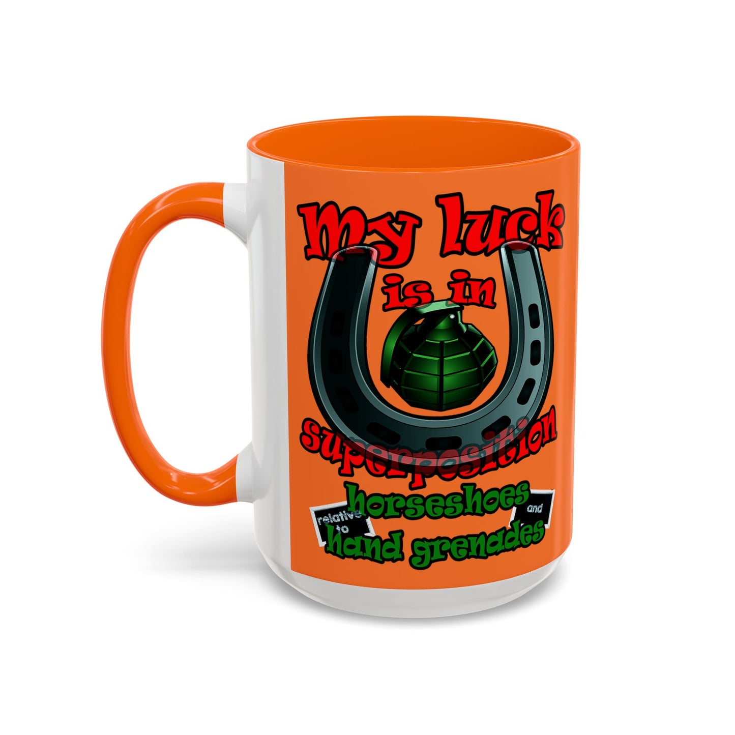 my luck - Accent Mug (crusta)